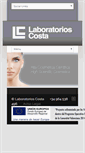 Mobile Screenshot of laboratorioscosta.com